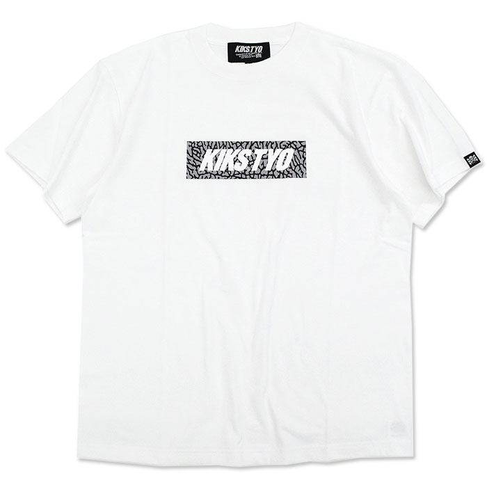 【韻シスト】insist ロゴ Tシャツ ホワイト/XL ロゴ刺繍Tシャツ - ホワイト - e+Shop