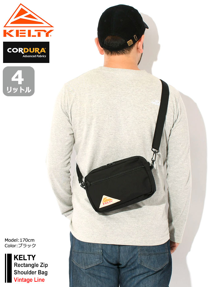 ショルダーバッグ・ポシェット KELTY 32592155 RECTANGLE ZIP SHOULDER SHOULDER BAG TA KELTY ケルティ ショルダーバッグ レクタングル ジップ