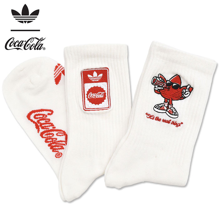 adidas Originals アディダス ソックス コカ・コーラ グラフィック