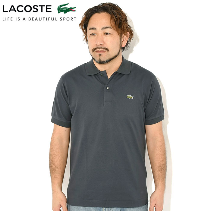 LACOSTE（ラコステ） ポロシャツ 日本製 定番 半袖ポロ メンズ L1212