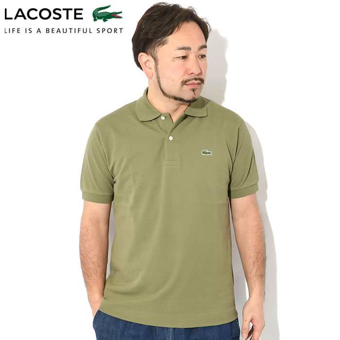 LACOSTE（ラコステ） ポロシャツ 日本製 定番 半袖ポロ メンズ L1212