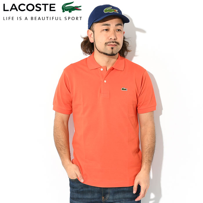 ラコステ ポロシャツ 日本製 定番 半袖ポロ LACOSTE メンズ L1212 ジ