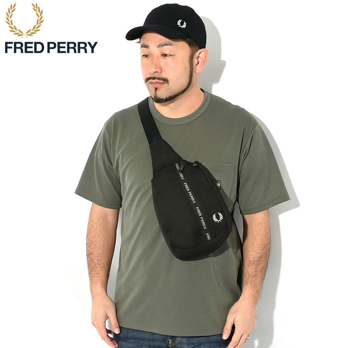 フレッドペリー ボディバッグ FRED PERRY FP テープド スリング バッグ ( L7294...