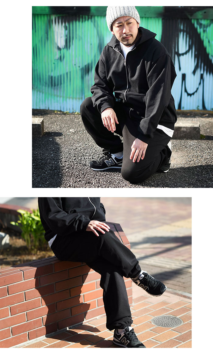 LOS ANGELES APPARELロサンゼルスアパレルのパンツ 14oz Heavy Fleece Pant03