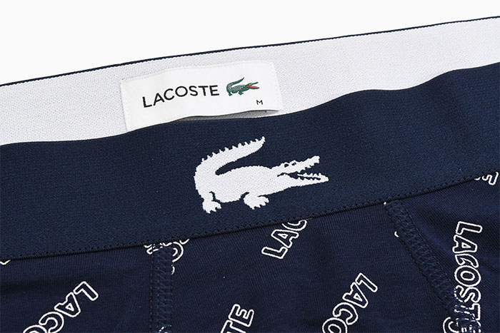 LACOSTE（ラコステ） ボクサーパンツ メンズ 3パック ロゴ プリント