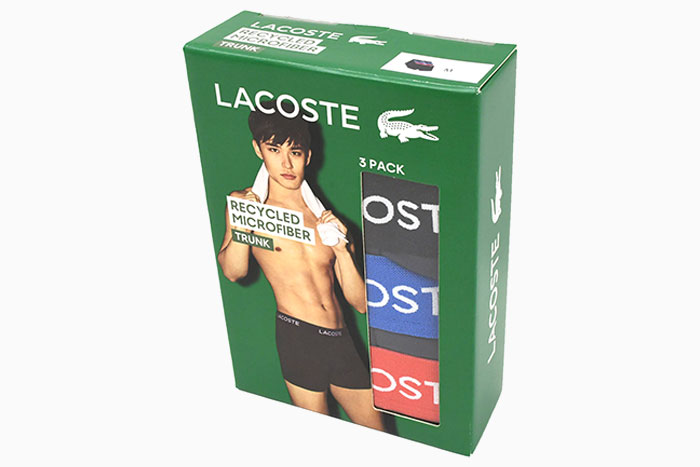 LACOSTE（ラコステ） ボクサーパンツ メンズ 3パック マイクロ