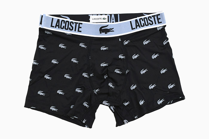 LACOSTE（ラコステ） ボクサーパンツ メンズ 3パック ロゴ マイクロ
