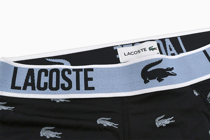 LACOSTE（ラコステ） ボクサーパンツ メンズ 3パック ロゴ マイクロ