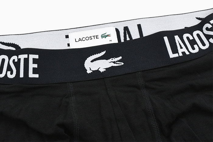 LACOSTE ラコステ ボクサーパンツ メンズ コットン クロック