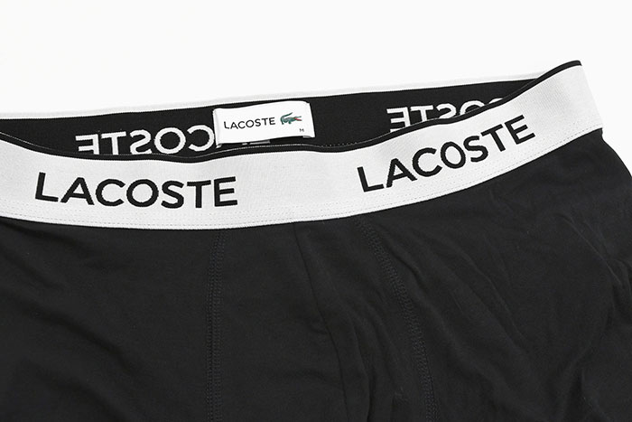 LACOSTE（ラコステ） ボクサーパンツ メンズ 3パック ジャカード