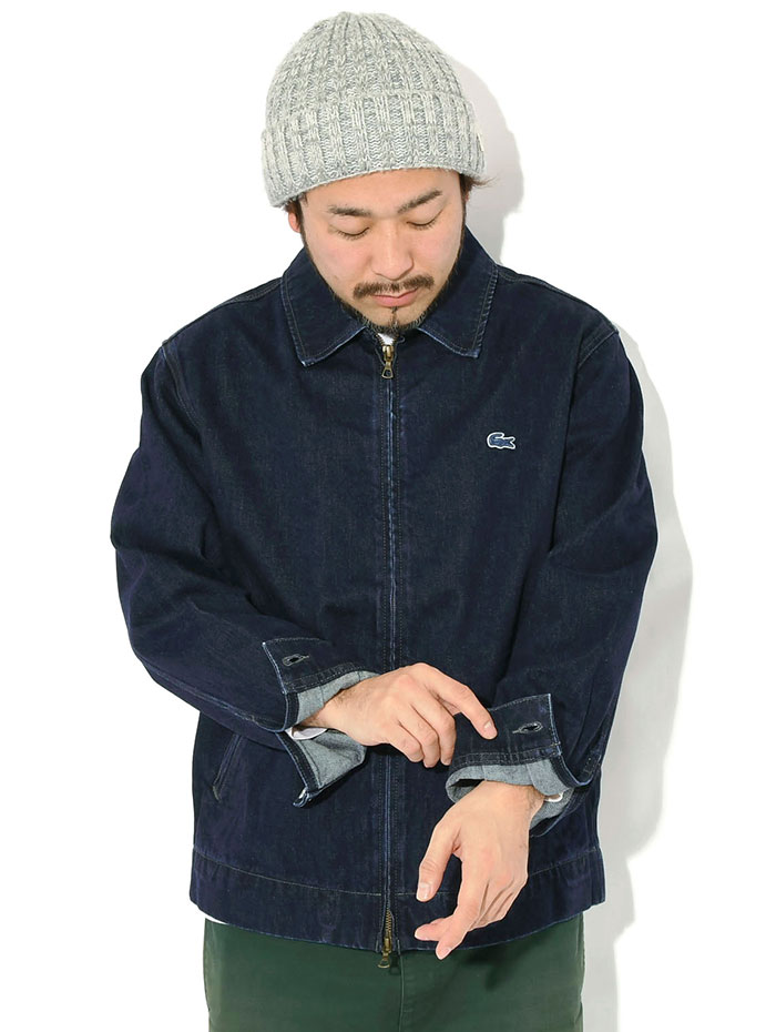 LACOSTEラコステのジャケット BH9438 Denim02