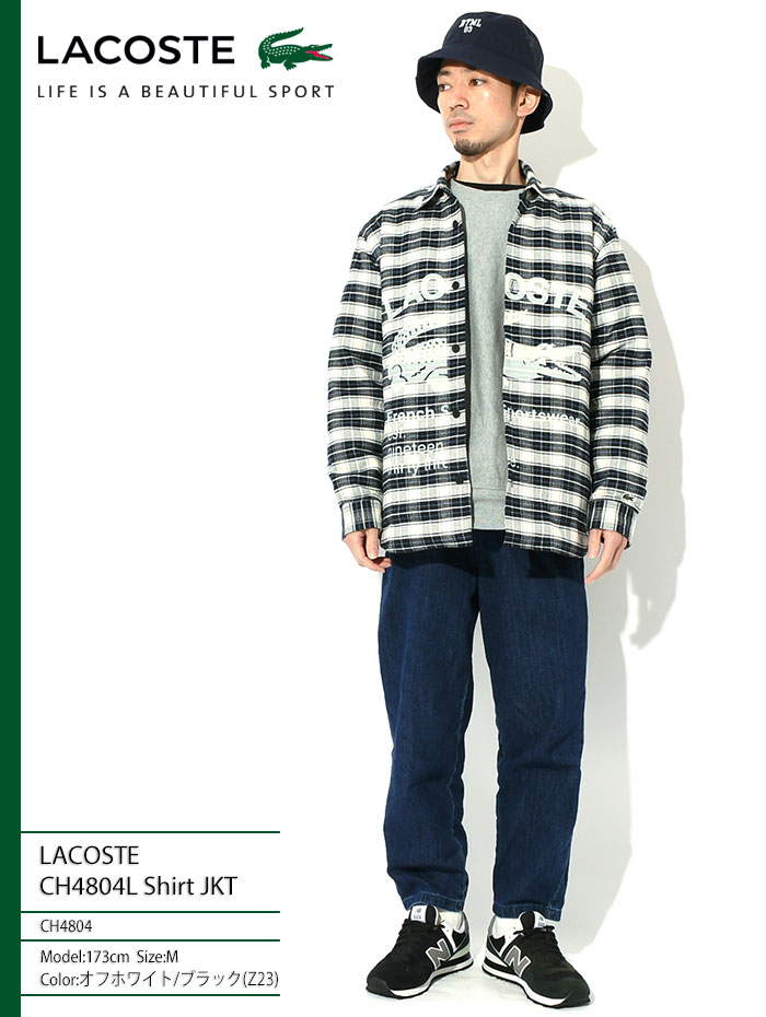 ラコステ ジャケット LACOSTE メンズ CH4804L ( CH4804L Shirt JKT