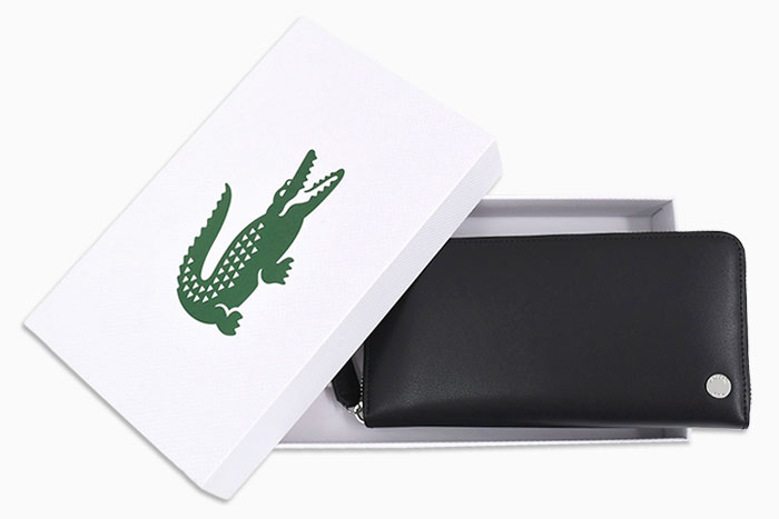 LACOSTEラコステの財布 NF1710KP Round Zip Long Wallet12