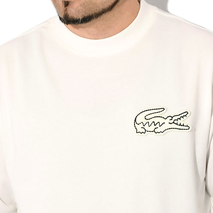 ラコステ トレーナー 半袖 LACOSTE メンズ SH058LJ クルー スウェット ( SH058LJ S/S Crew Sweat トップス  男性用 SH058LJ-99 )