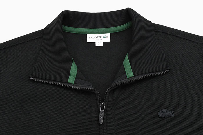 LACOSTEラコステのジャケット SH6417 Zip Knit07