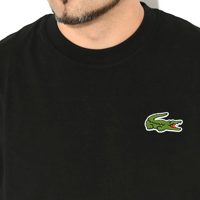 LACOSTE メンズ Tシャツ Lサイズ メドベージェフ新品未着用タグ付き ダニール・メドベージェフ』シグネチャープリントドライTシャツ TH9447
