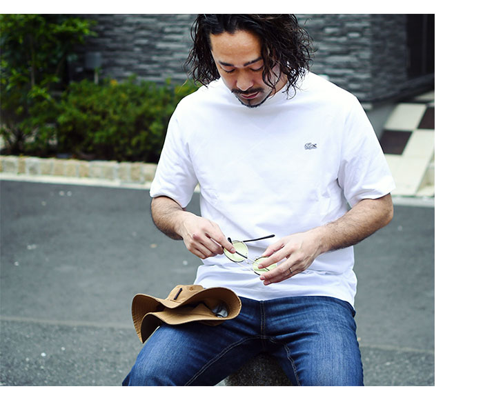 LACOSTEラコステのTシャツ TH5582 Crew Neck13