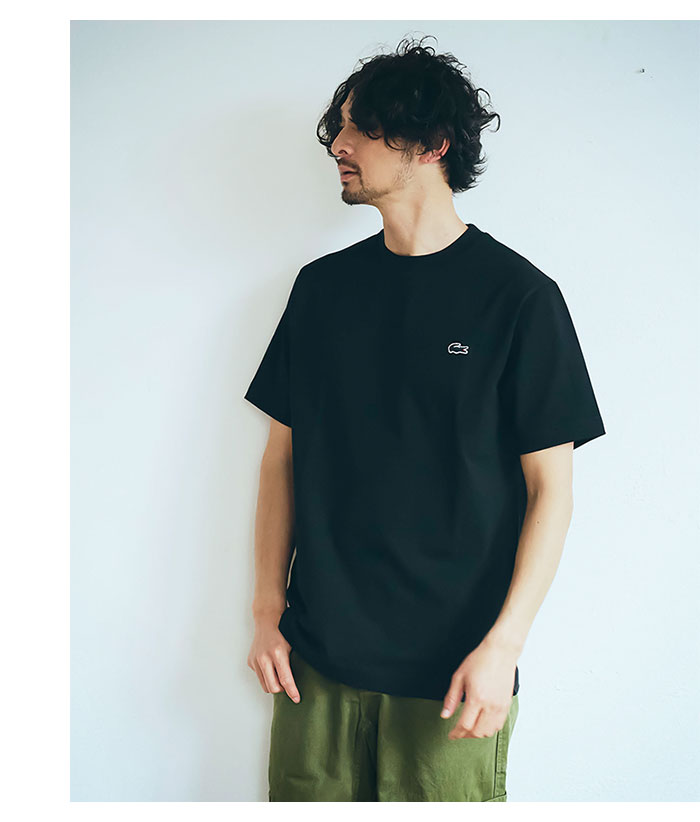 LACOSTEラコステのTシャツ TH5582 Crew Neck03