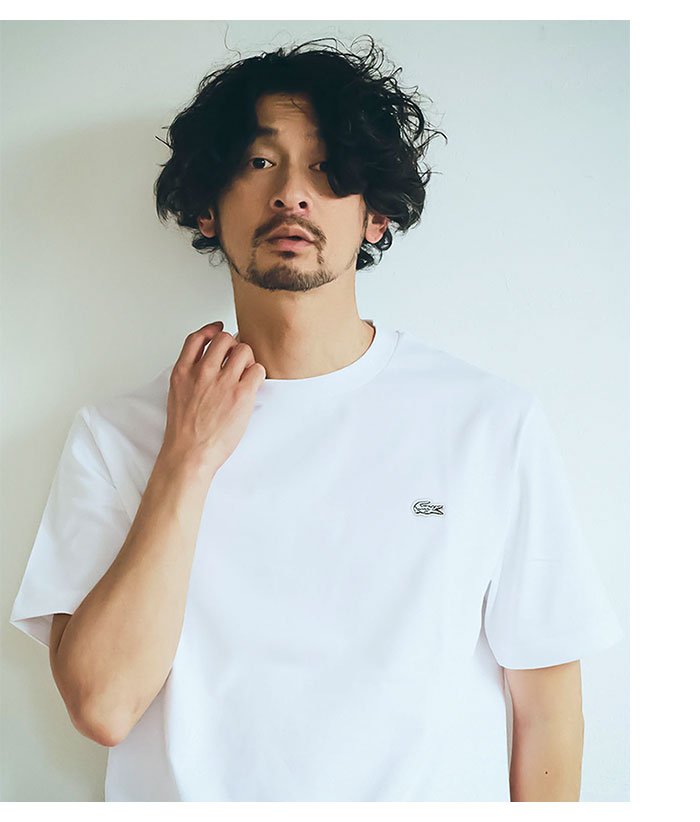 LACOSTEラコステのTシャツ TH5582 Crew Neck04