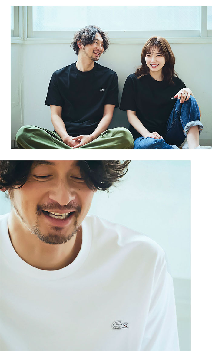 LACOSTEラコステのTシャツ TH5582 Crew Neck06