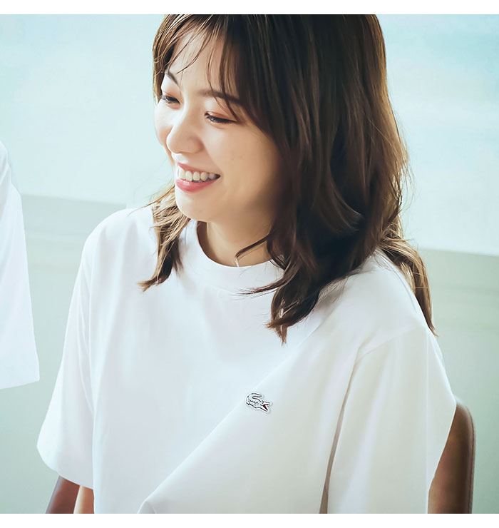 LACOSTEラコステのTシャツ TH5582 Crew Neck07