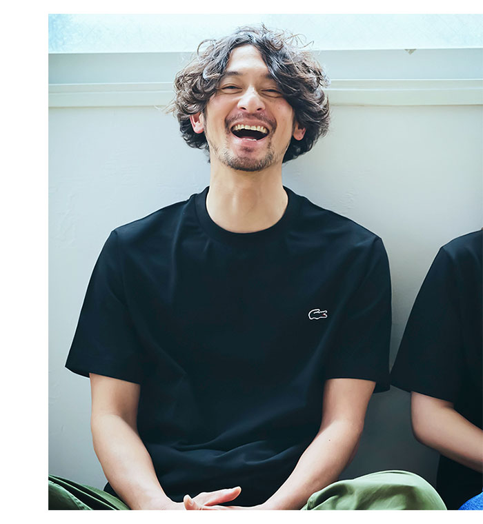 LACOSTEラコステのTシャツ TH5582 Crew Neck08