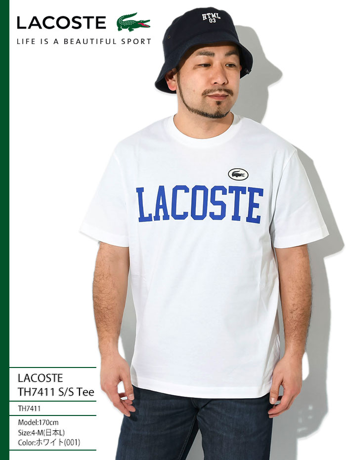 LACOSTE ラコステ Tシャツ 半袖 メンズ TH7411 ( S/S Tee T