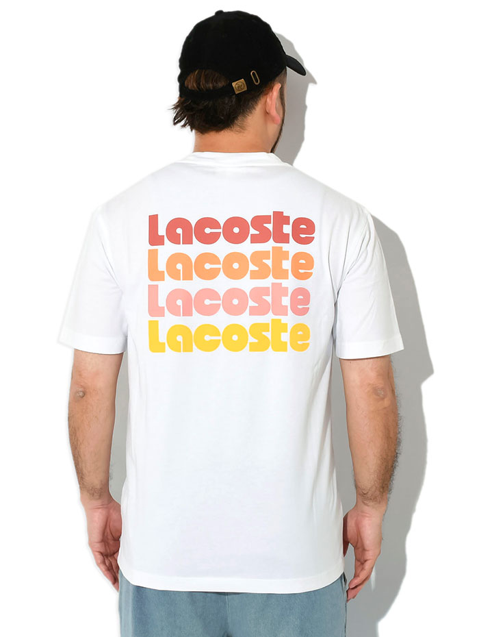 ラコステ　スウェットtシャツ LACOSTE（ラコステ） Tシャツ 半袖 メンズ TH7544 ( TH7544 S/S Tee