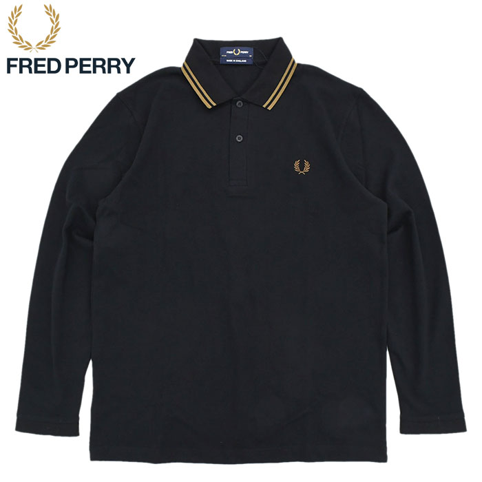 フレッドペリー ポロシャツ 長袖 FRED PERRY メンズ M1212 イングランド ツイン テ...