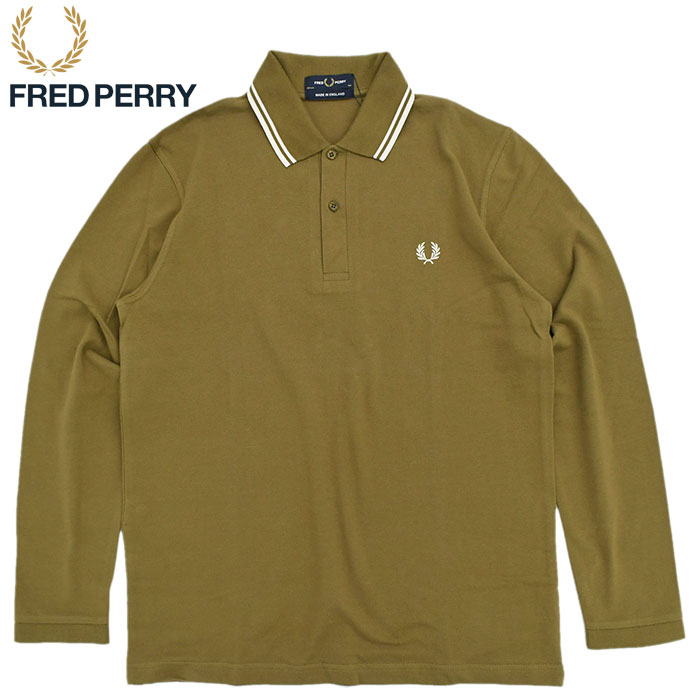 フレッドペリー ポロシャツ 長袖 FRED PERRY メンズ M1212