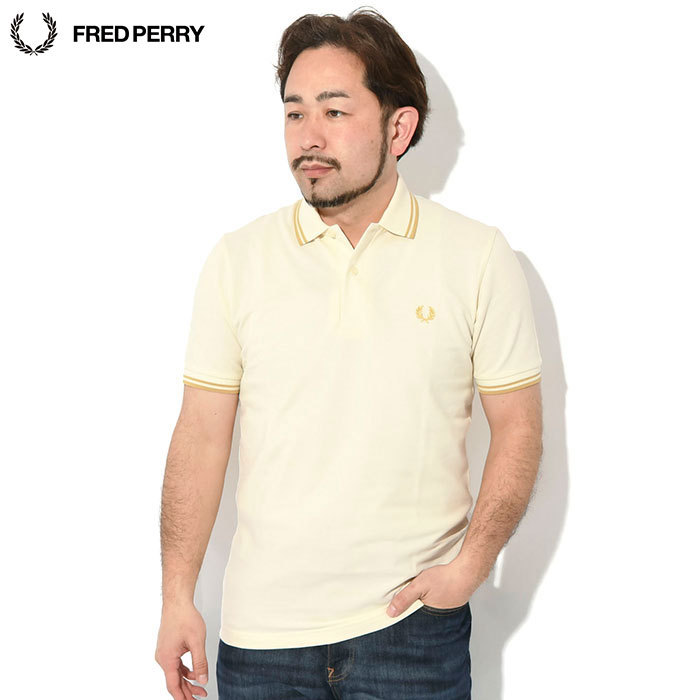 英国製 フレッドペリー FRED PERRY 半袖 ポロシャツ M12 金色 FRED PERRY（フレッドペリー） 半袖 ポロシャツ The Fred Perry Shirt