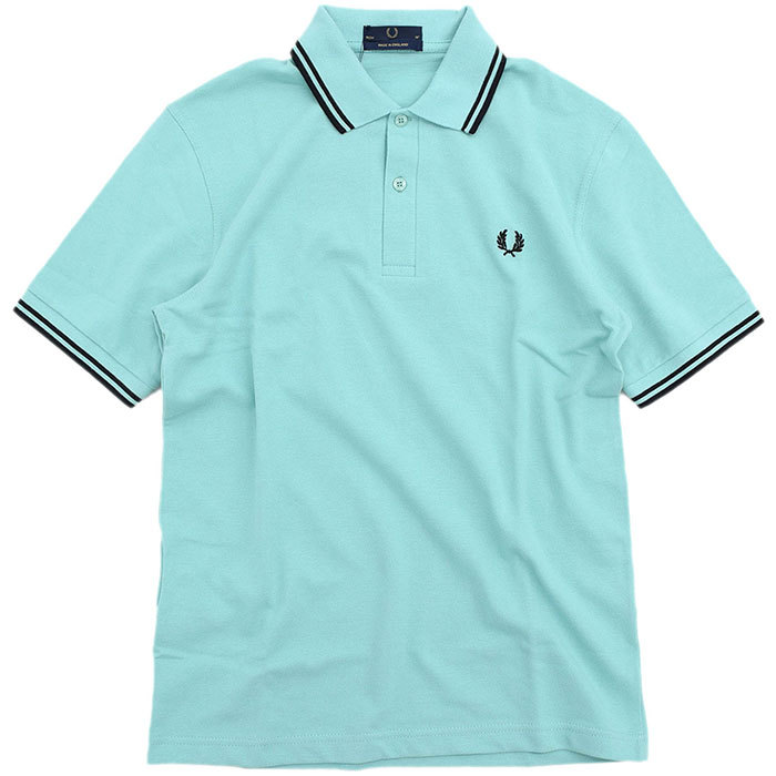 フレッドペリー ポロシャツ 英国製 半袖 FRED PERRY メンズ M12N