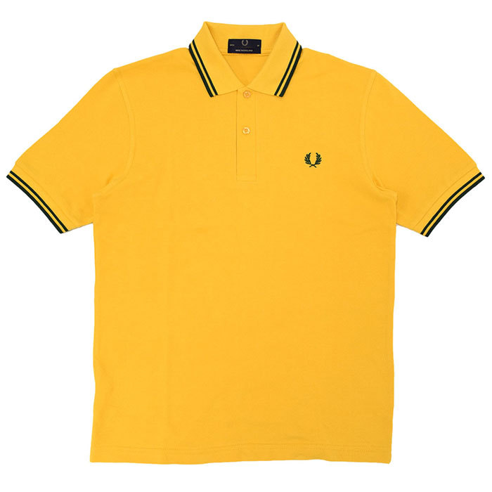 フレッドペリー ポロシャツ 英国製 半袖 FRED PERRY メンズ M12N