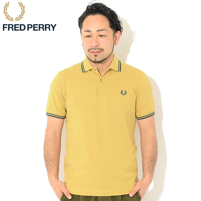 FRED PERRY メンズポロシャツ（色：イエロー系）の商品一覧｜トップス