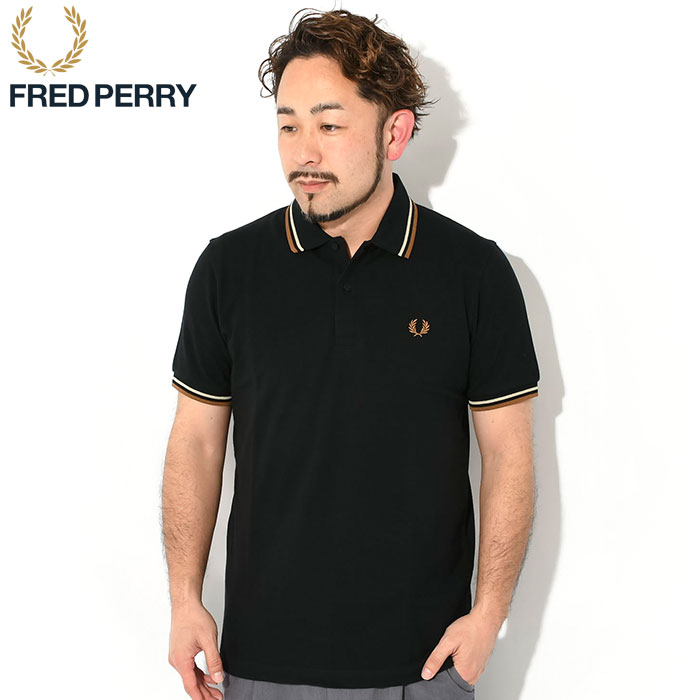 フレッドペリー ポロシャツ 英国製 半袖 FRED PERRY メンズ M12 イングランド ポロ 男性用 ( イギリス製 鹿の子 Polo  ポロ・シャツ トップス )