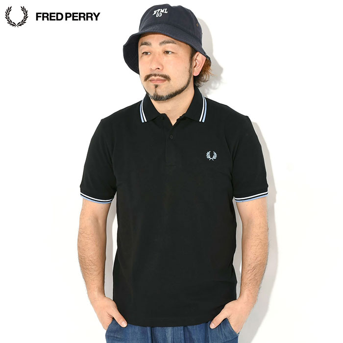 FRED PERRY（フレッドペリー） ポロシャツ 英国製 半袖 メンズ M12