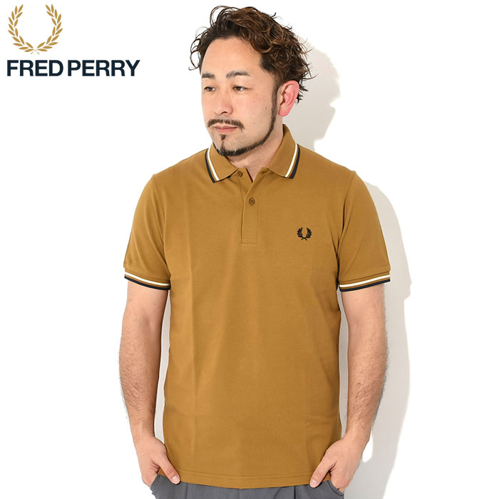 FRED PERRY メンズポロシャツ（色：カーキ系）の商品一覧｜トップス 