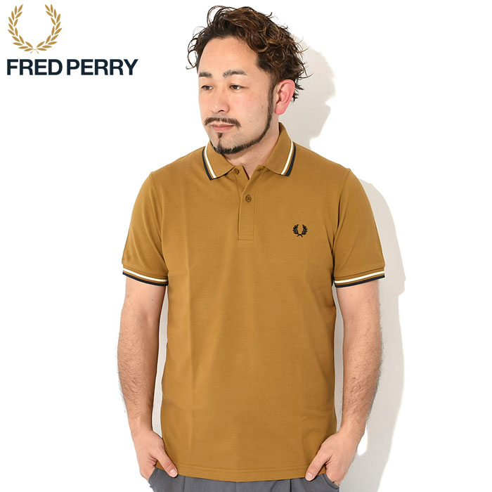 フレッドペリー FRED PERRY ポロシャツ 英国製 半袖 メンズ M12 イングランド ポロ ...