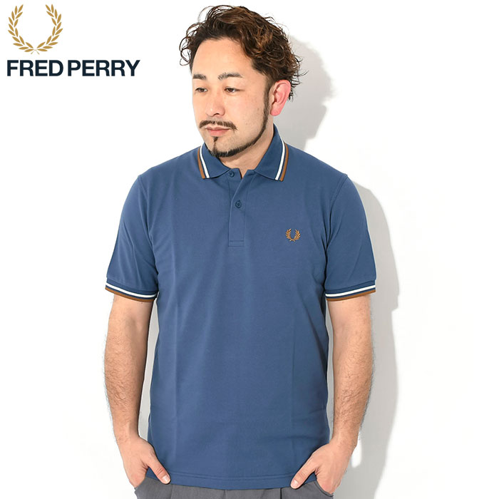 フレッドペリー FRED PERRY ポロシャツ 英国製 半袖 メンズ M12 イングランド ポロ 男性用 ( イギリス製 鹿の子 Polo  ポロ・シャツ トップス )