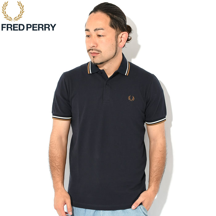 フレッドペリー ポロシャツ 英国製 半袖 FRED PERRY メンズ M12 イングランド ポロ 男性用 (FREDPERRY イギリス製 鹿の子  Polo ポロ・シャツ トップス)