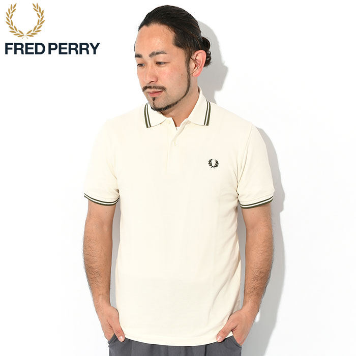 フレッドペリー FRED PERRY ポロシャツ 英国製 半袖 メンズ M12