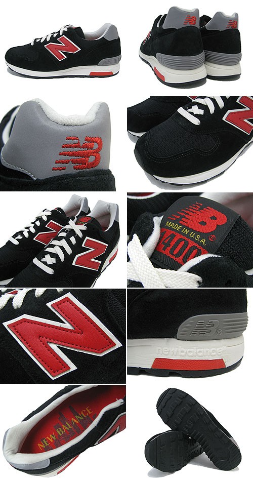 New Balance（ニューバランス） スニーカー M1400 HB Black/Red メイド