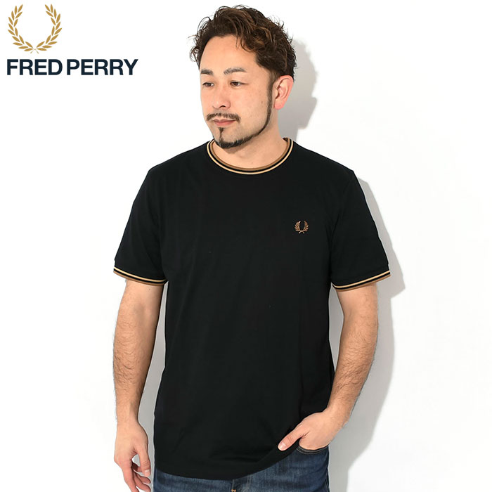 フレッドペリー Tシャツ 半袖 FRED PERRY メンズ ツイン ティップド ( M1588 T...