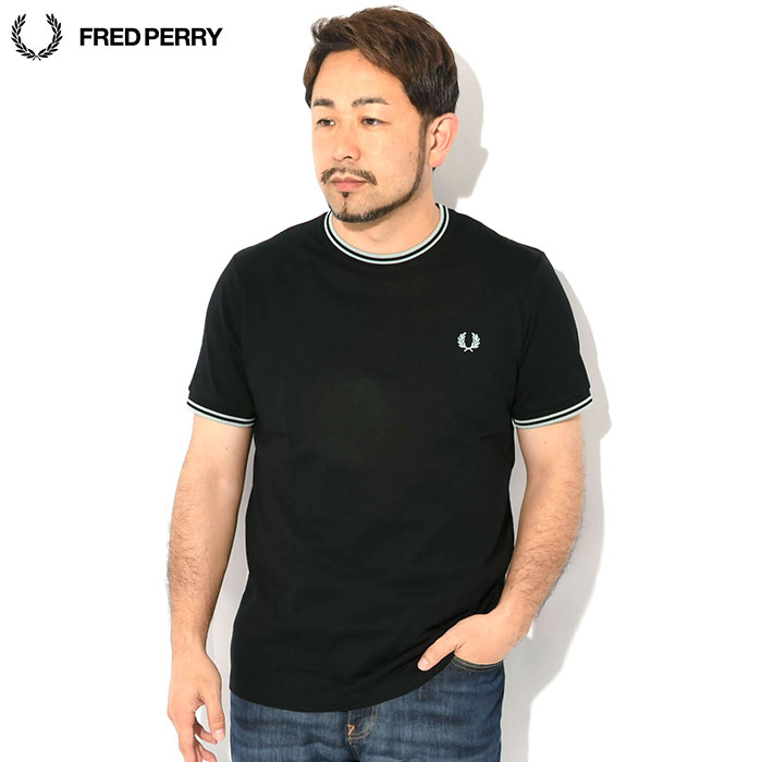 FRED PERRY（フレッドペリー） Tシャツ 半袖 メンズ ツイン ティップド