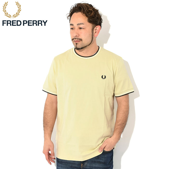 フレッドペリー Tシャツ 半袖 FRED PERRY メンズ ツイン ティップド 