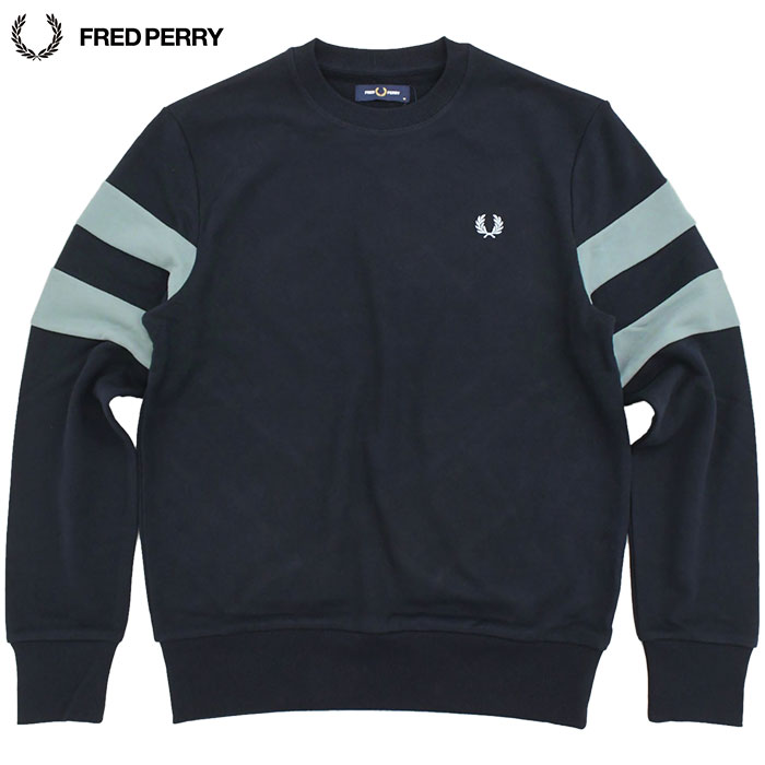 FRED PERRY（フレッドペリー） トレーナー メンズ ピーチド ティップド