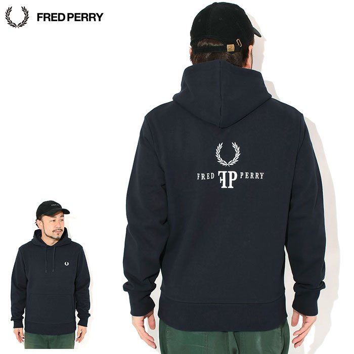FRED PERRY（フレッドペリー） プルオーバー パーカー メンズ
