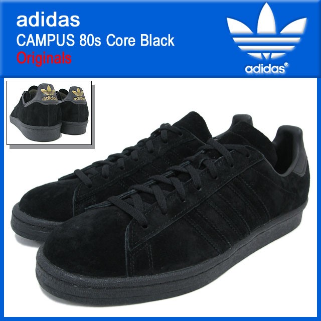 アディダス adidas スニーカー キャンパス 80s Core Black オリジナルス メンズ(男性用) (adidas CAMPUS 80s  Core Black Originals M20931)