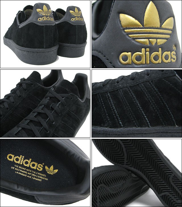 adidas Originals アディダス スニーカー キャンパス 80s Core Black