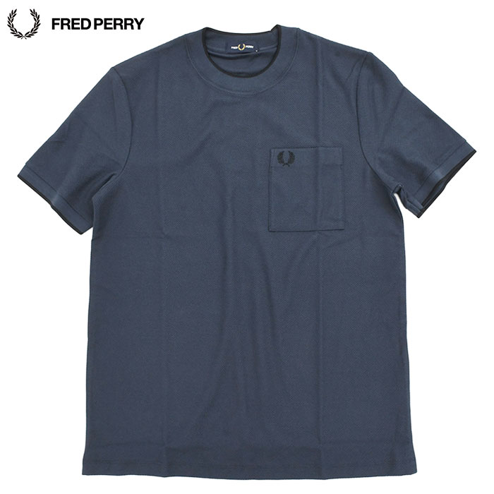 FRED PERRY（フレッドペリー） Tシャツ 半袖 メンズ ポケット